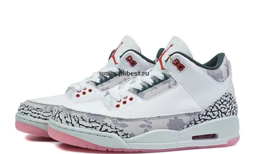 Rice GOD Wings READY PK Jordan MATERIALS 3 Jordan powder Air Retro ash RETAIL  TO SHIP 0505